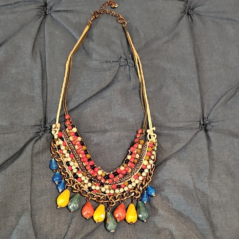 Multicolor Beaded Necklace